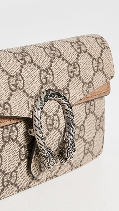 GUCCI DIONYSUS GG SUPER MINI CROSSBODY BAG