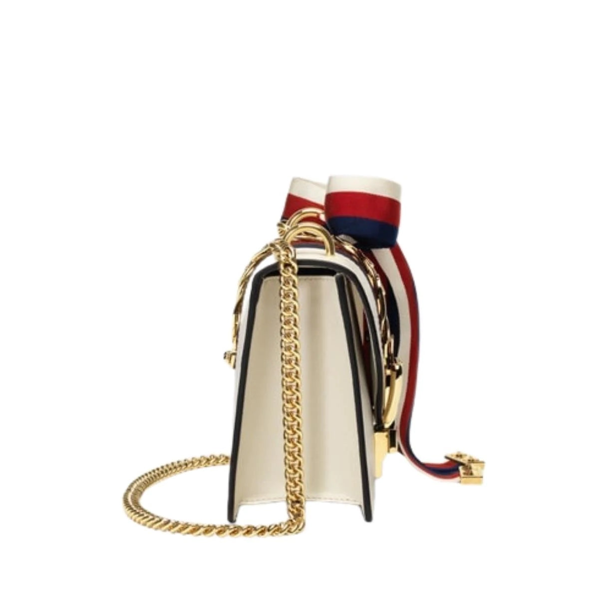 GUCCI SYLVIE LEATHER MINI CHAIN BAG