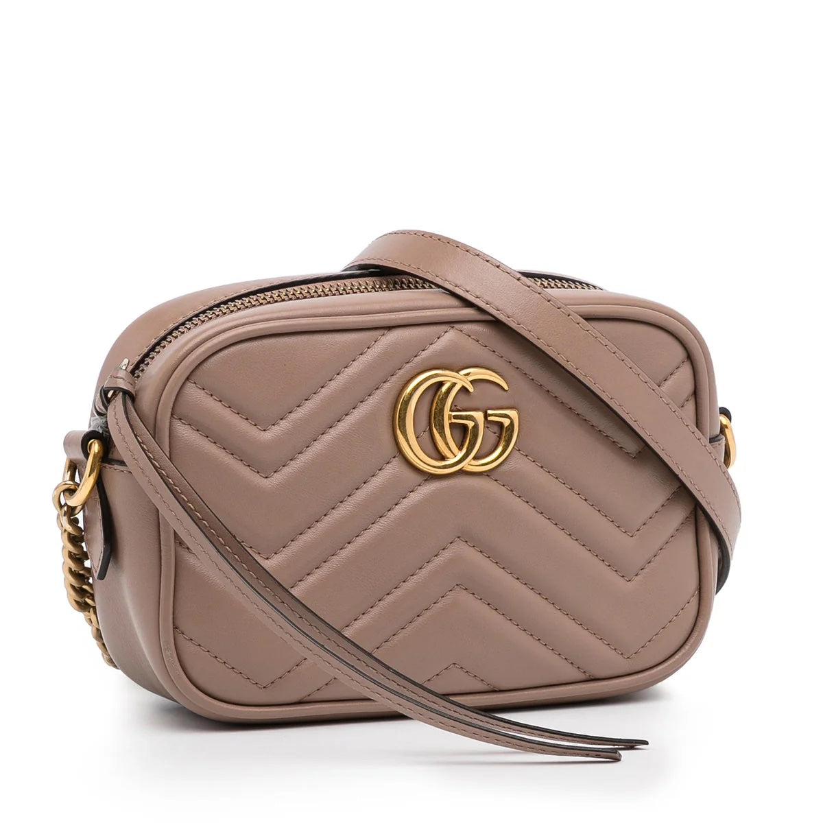 GUCCI GG MARMONT MINI MATELASSE CROSSBODY BAG