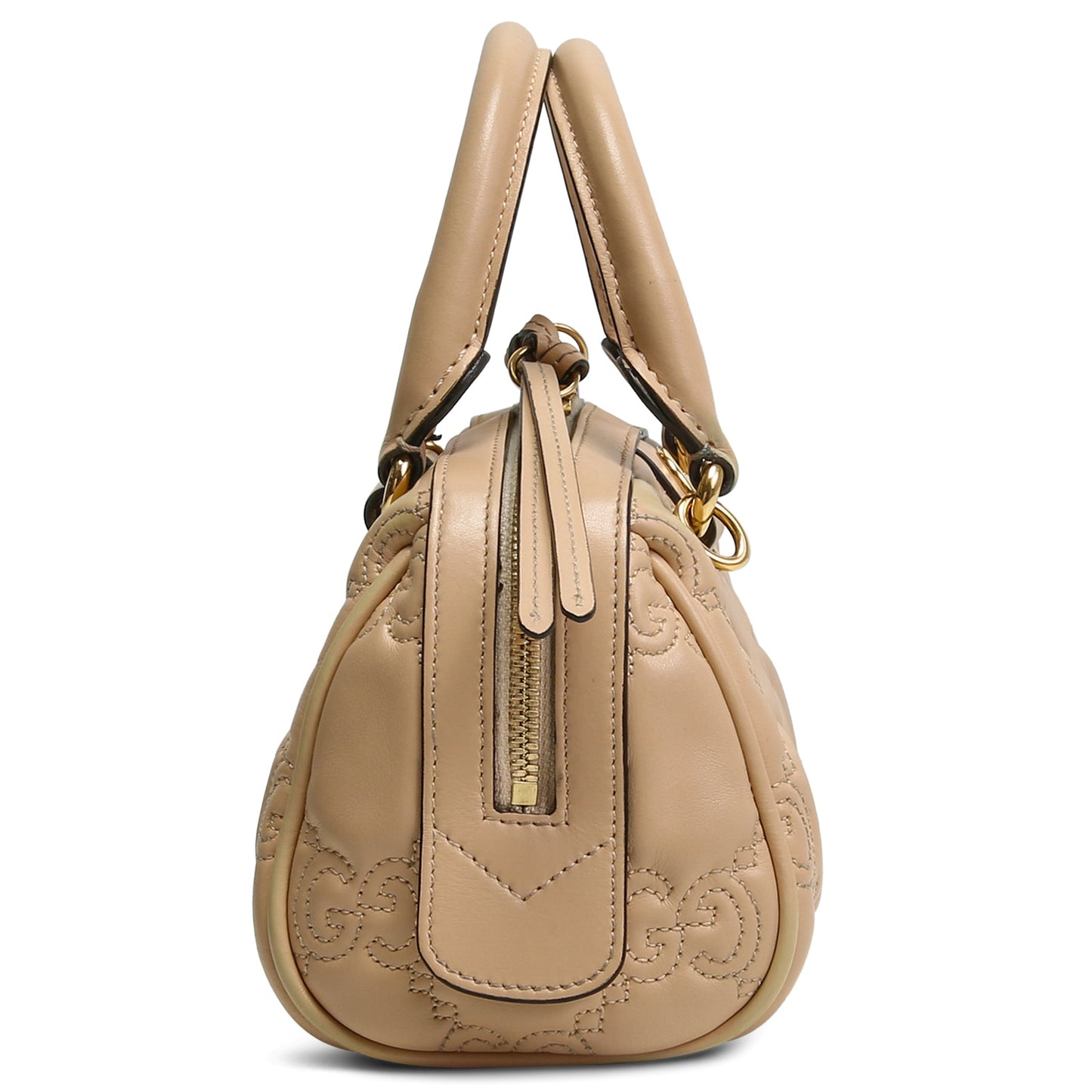 GUCCI GG Matelasse Handbag - Neutral OUTLET FINAL SALE