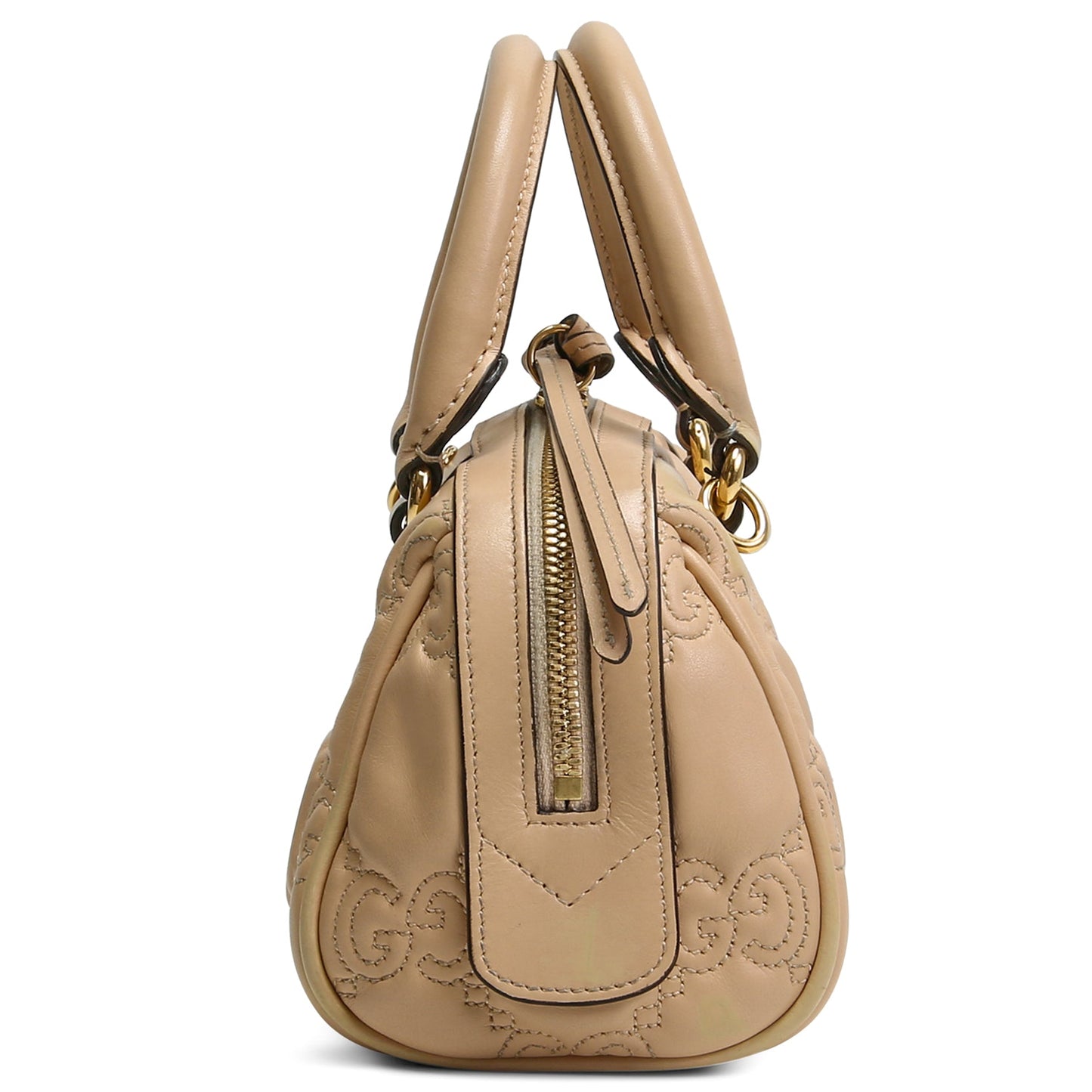 GUCCI GG Matelasse Handbag - Neutral OUTLET FINAL SALE