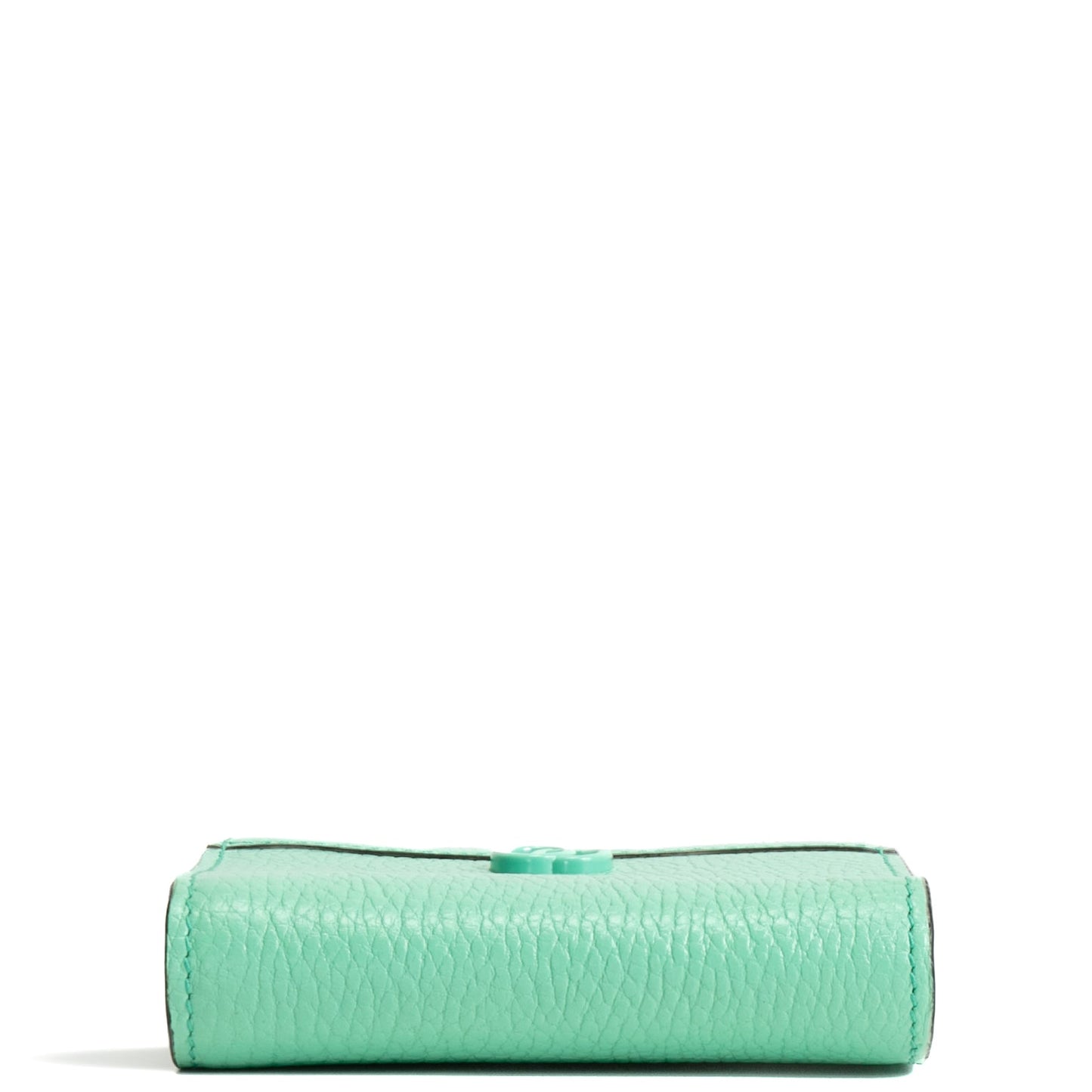 GUCCI Top Handle Card Case on Chain - Seafoam Green