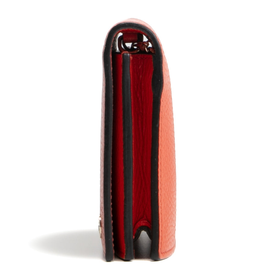 GUCCI Betty Wallet On Chain - Orange OUTLET FINAL SALE