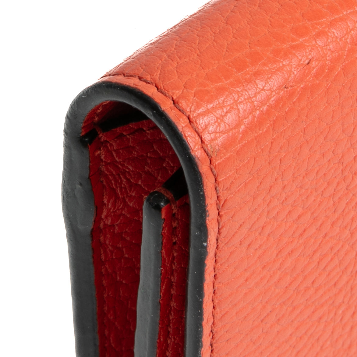 GUCCI Betty Wallet On Chain - Orange OUTLET FINAL SALE