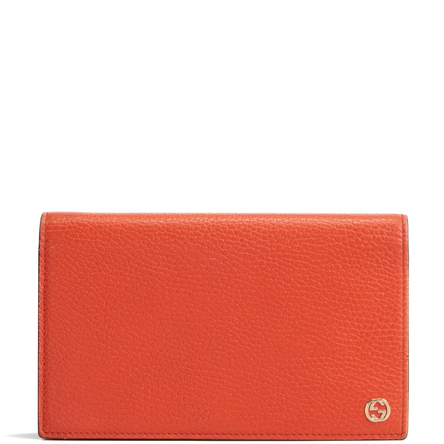 GUCCI Betty Wallet On Chain - Orange OUTLET FINAL SALE