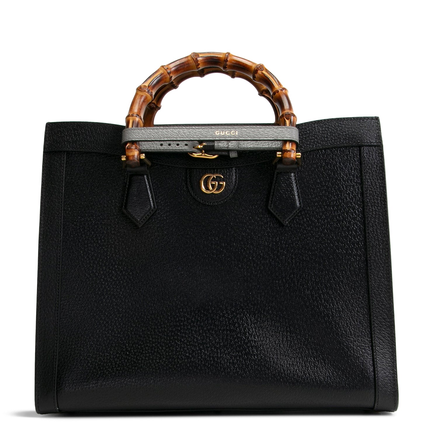 GUCCI Large Diana Tote- Black