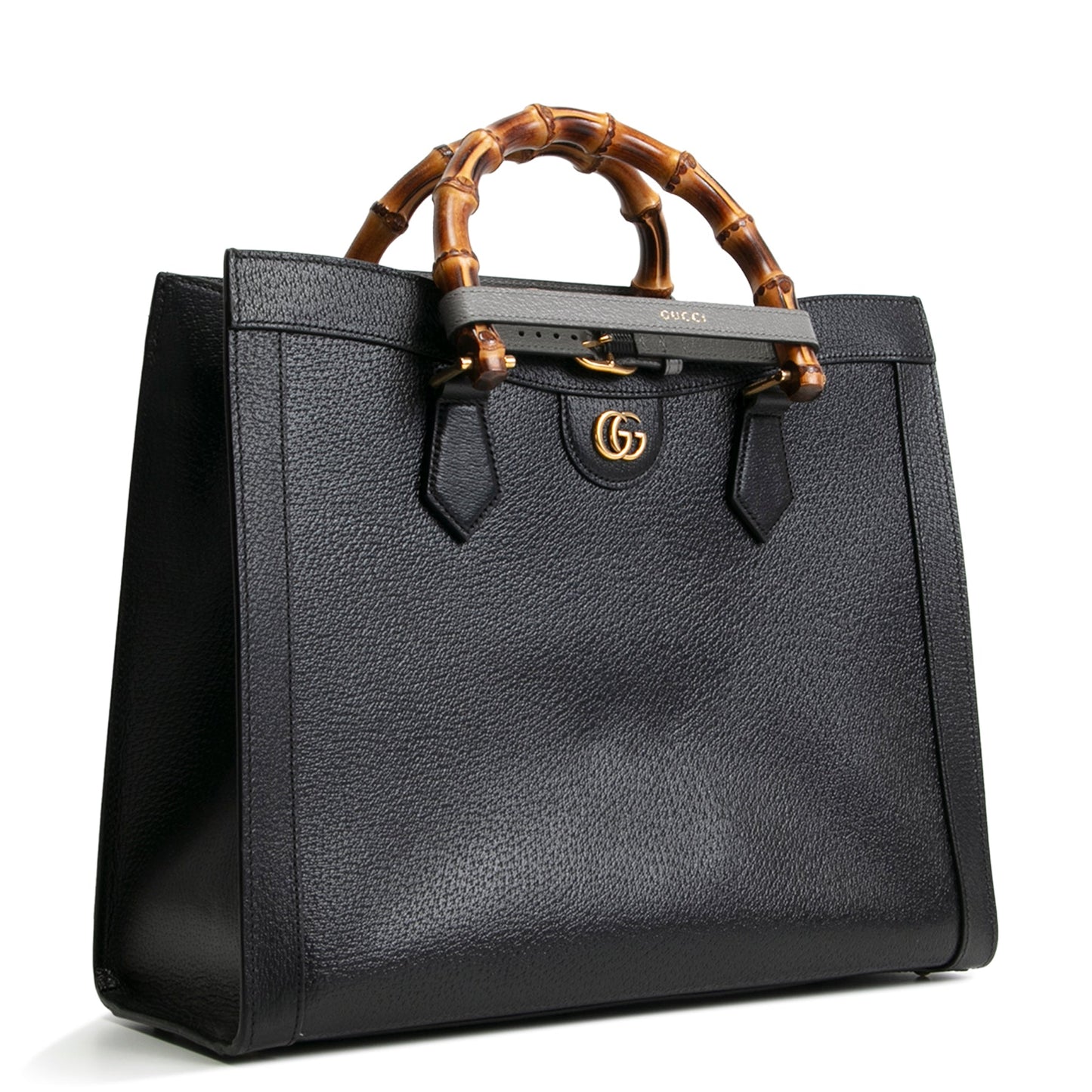 GUCCI Large Diana Tote- Black