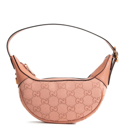 GUCCI Mini Ophidia Hobo - Rose Pink