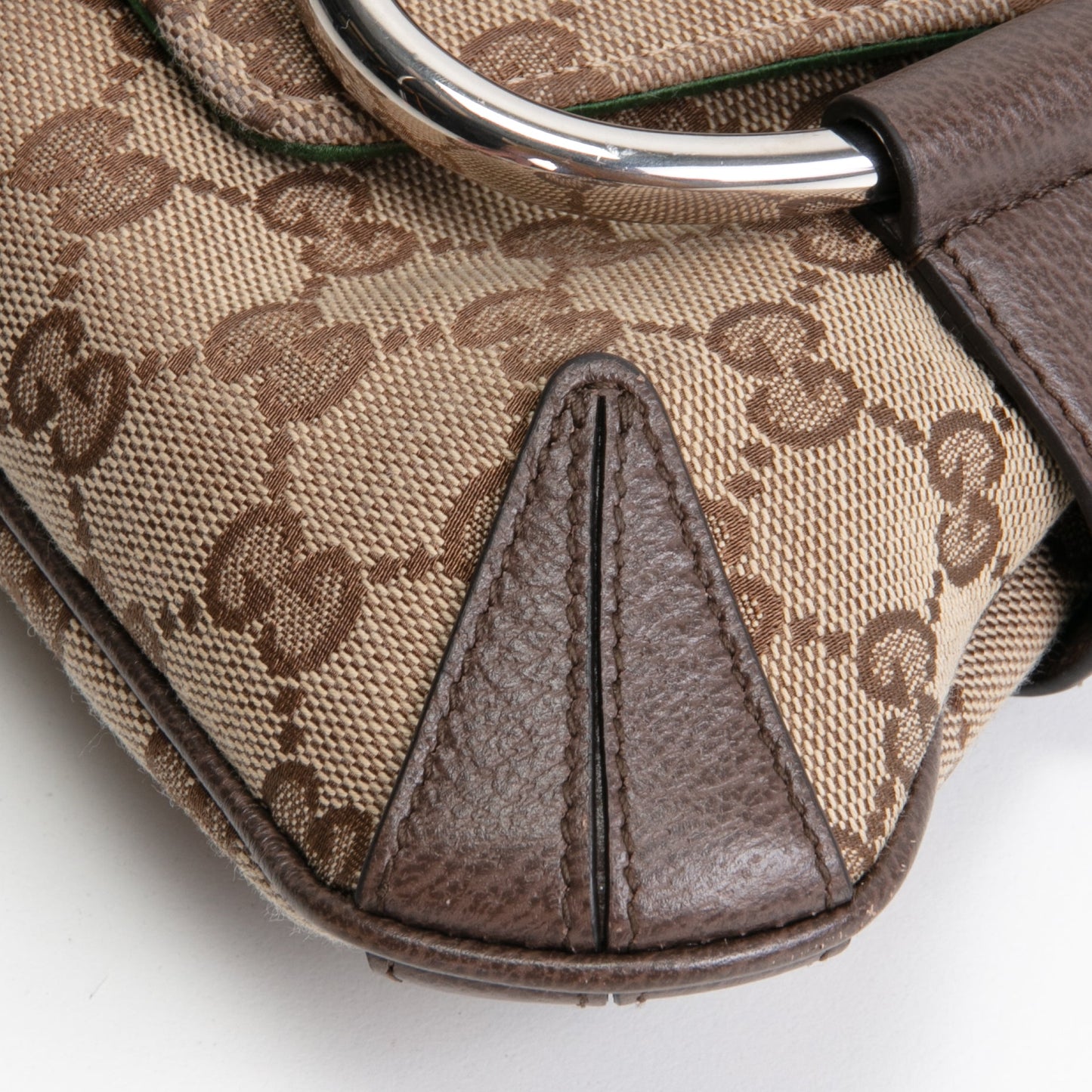 GUCCI Horsebit Shoulder Bag