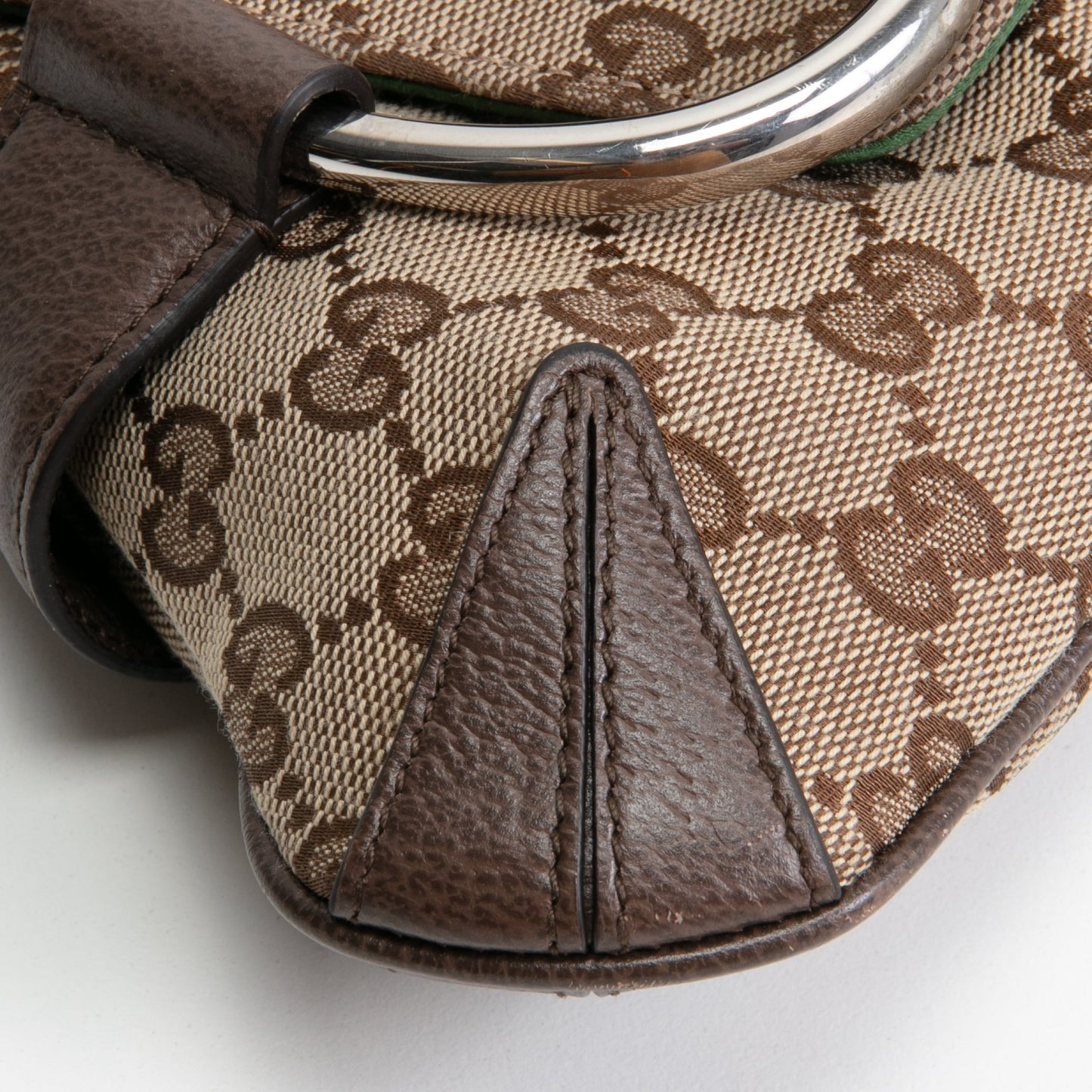 GUCCI Horsebit Shoulder Bag