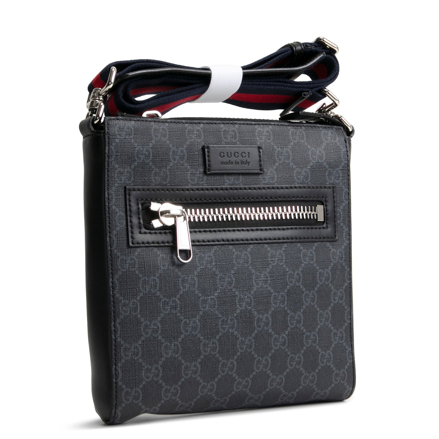 GUCCI GG Supreme Messenger - Black