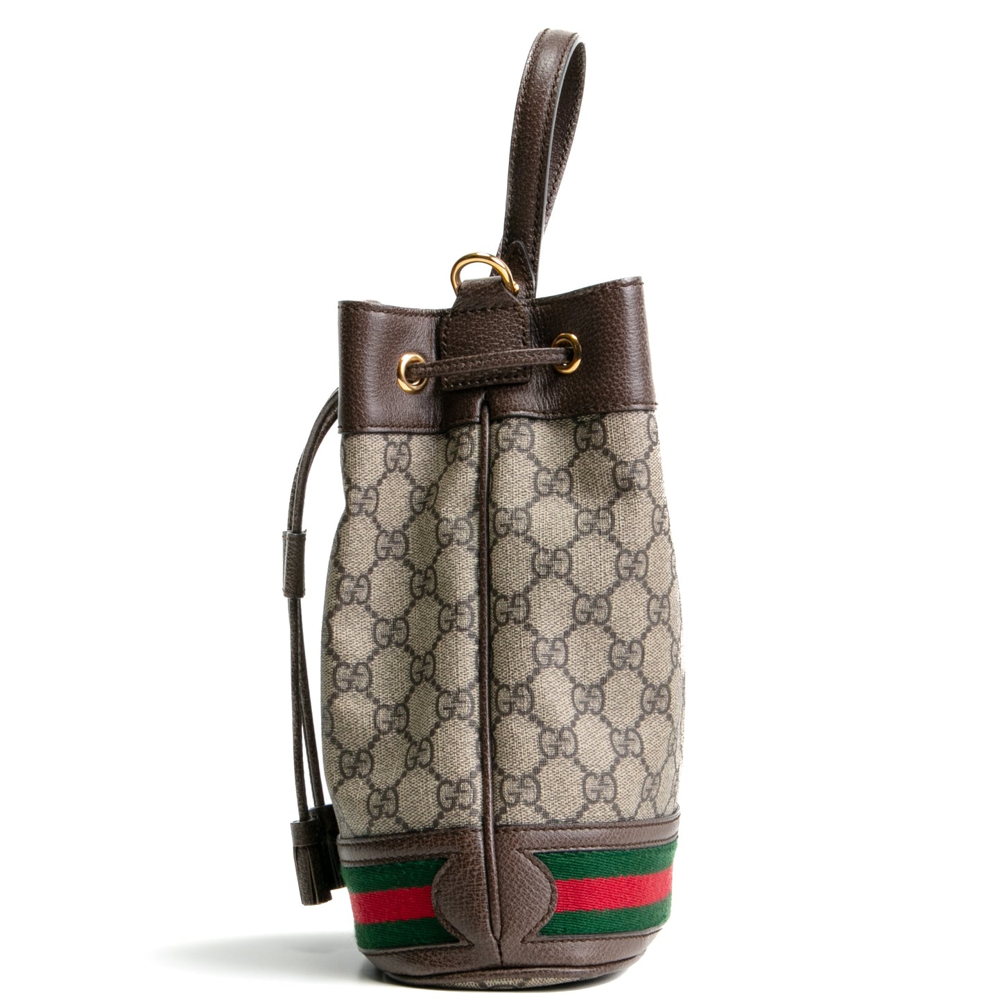 GUCCI GG Supreme Ophidia Bucket Bag