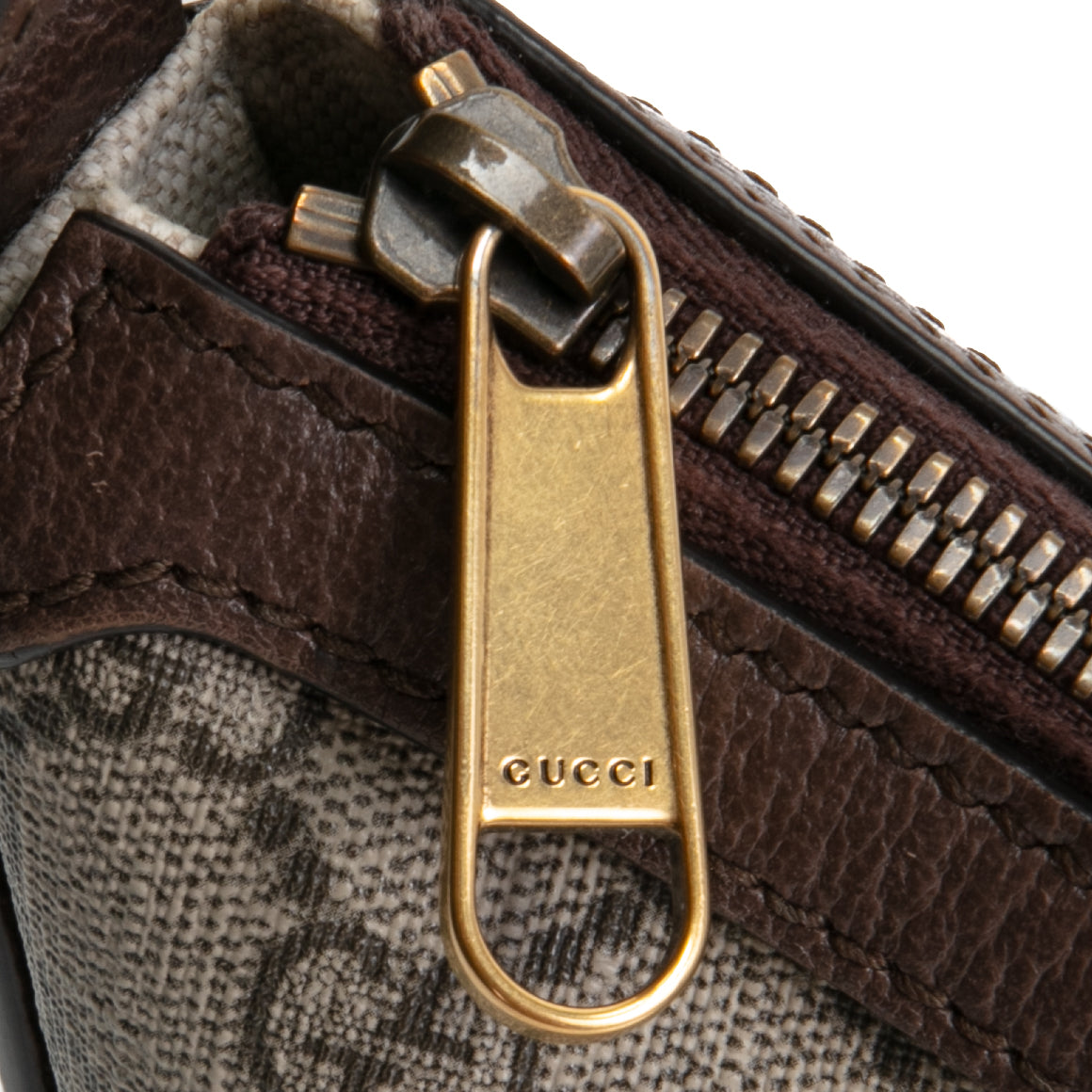 GUCCI Small GG Supreme Ophidia Half Moon