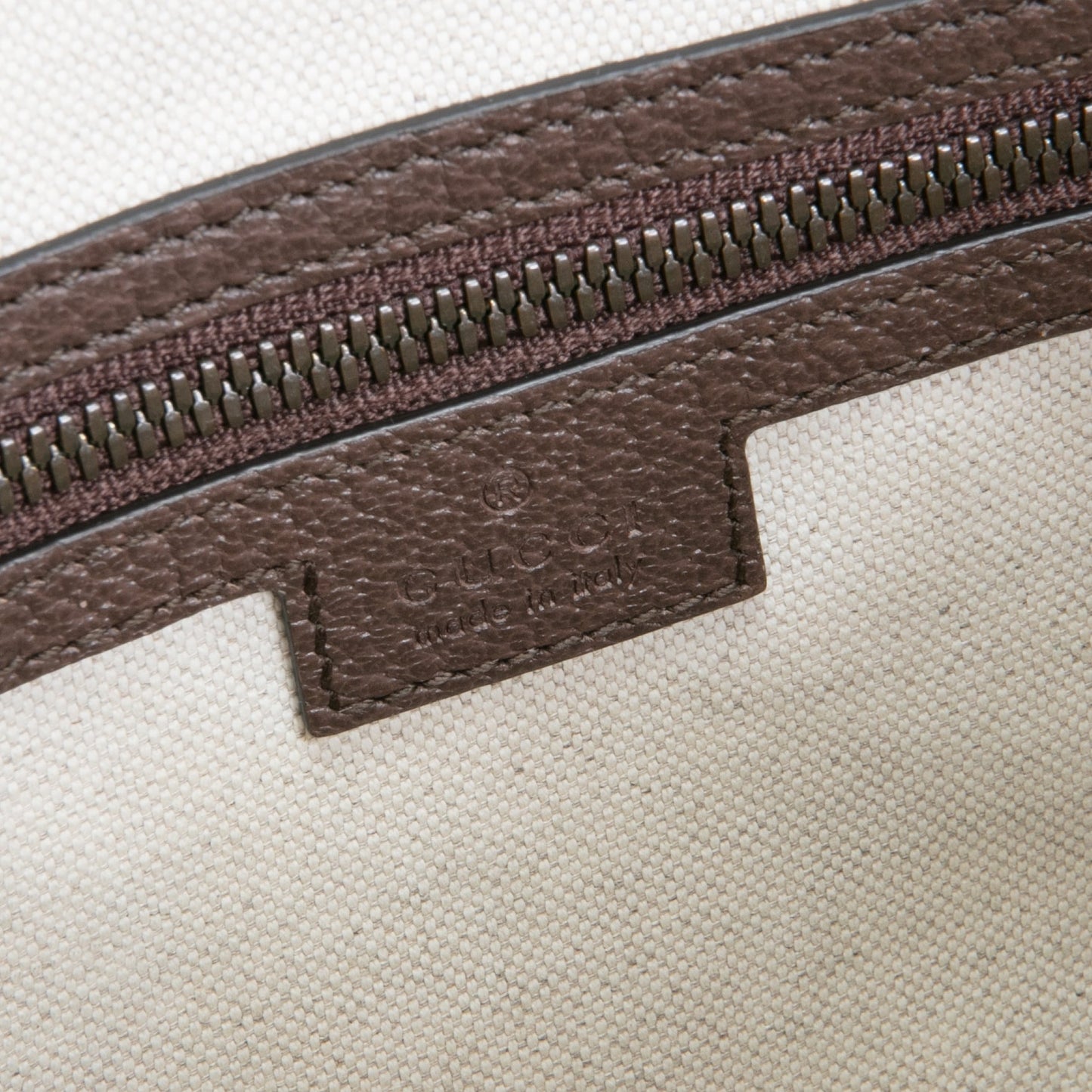 GUCCI Small GG Supreme Ophidia Half Moon