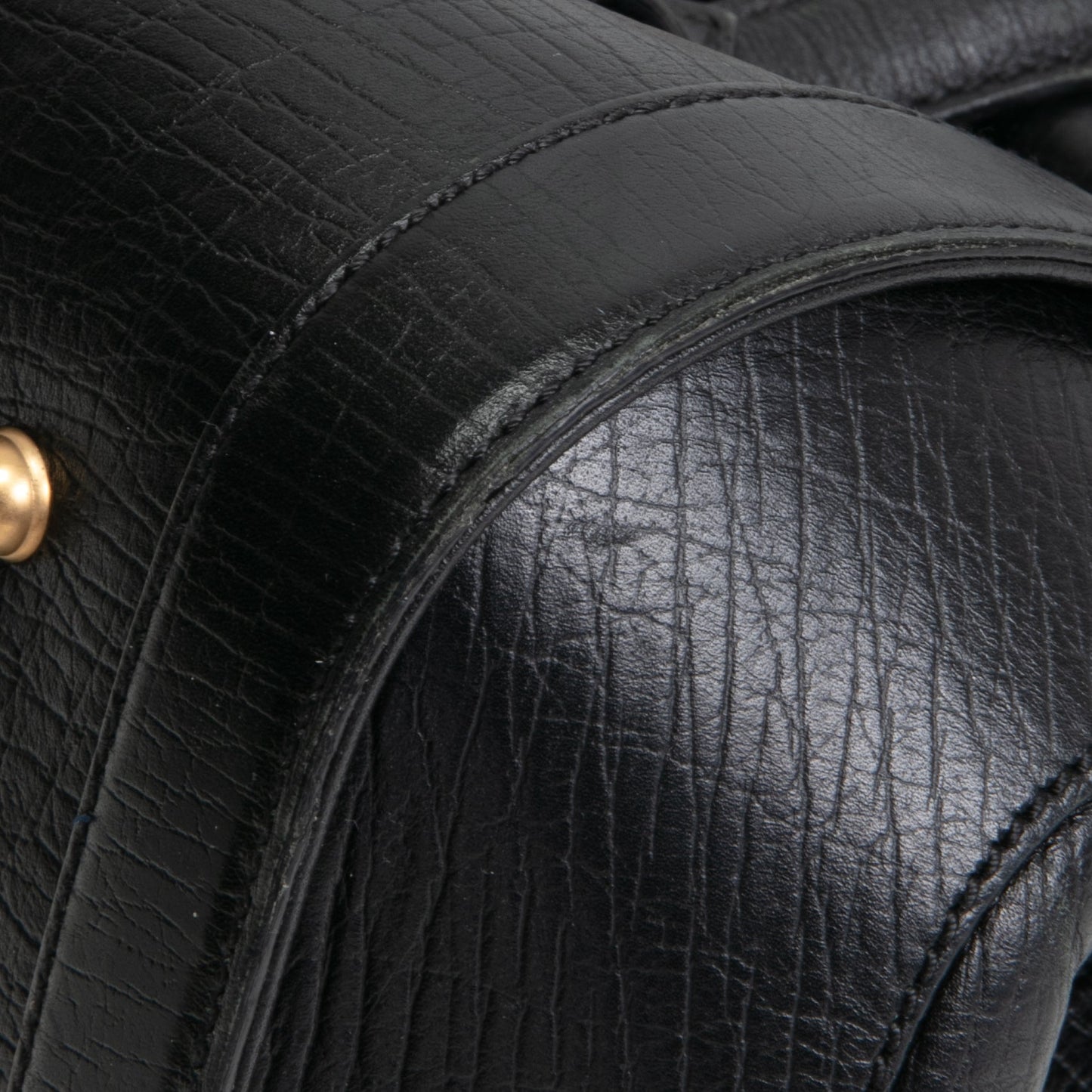 GUCCI Medium Bamboo Bullet Bag - Black