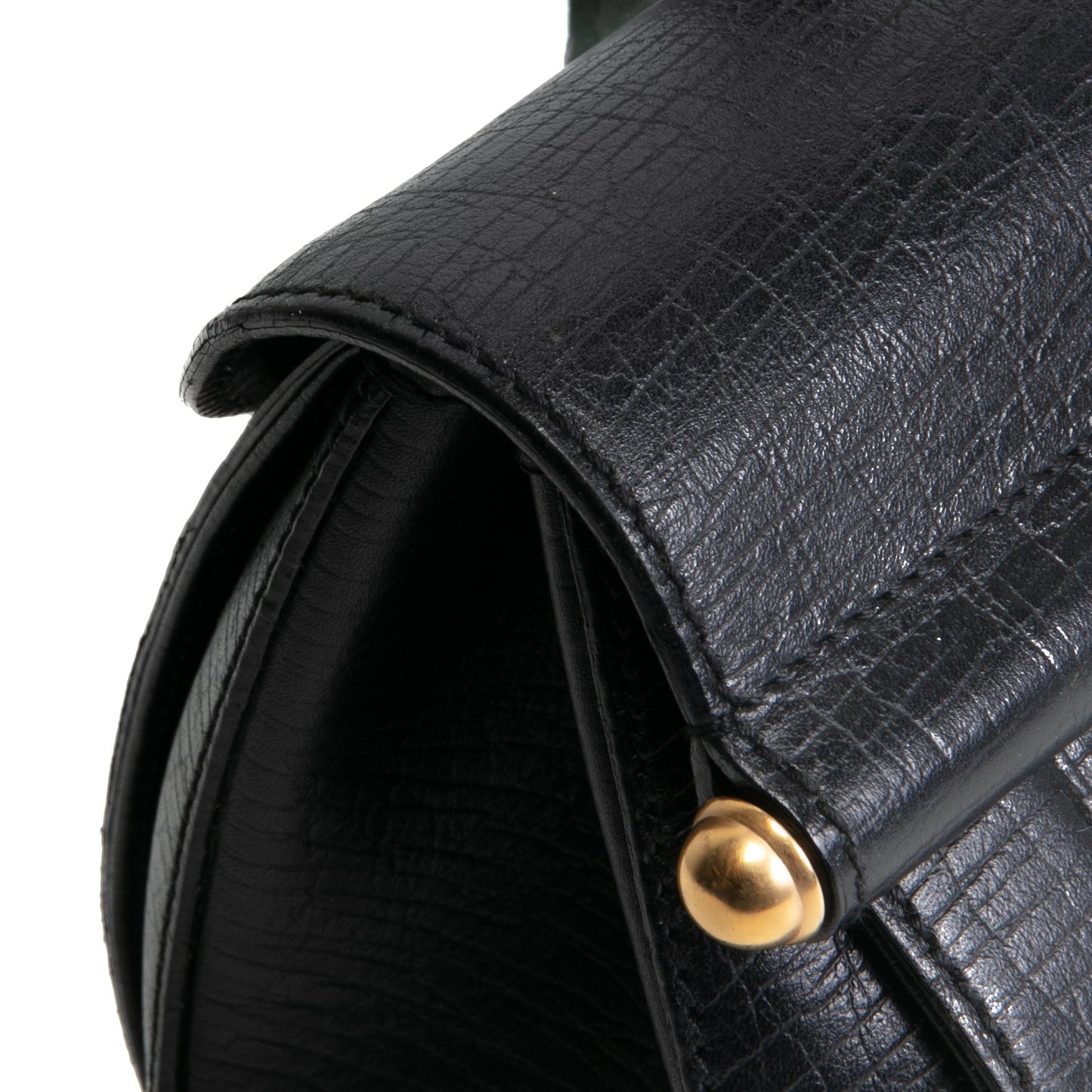 GUCCI Medium Bamboo Bullet Bag - Black