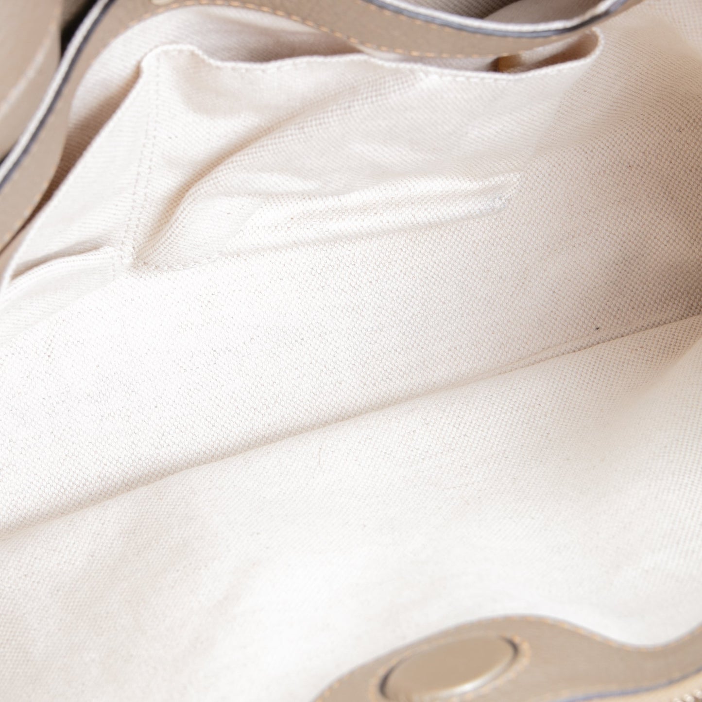 GUCCI Bamboo Shopper Tote - Metallic Pewter