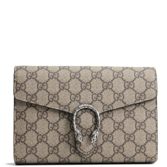 GUCCI GG Supreme Dionysus Chain Wallet