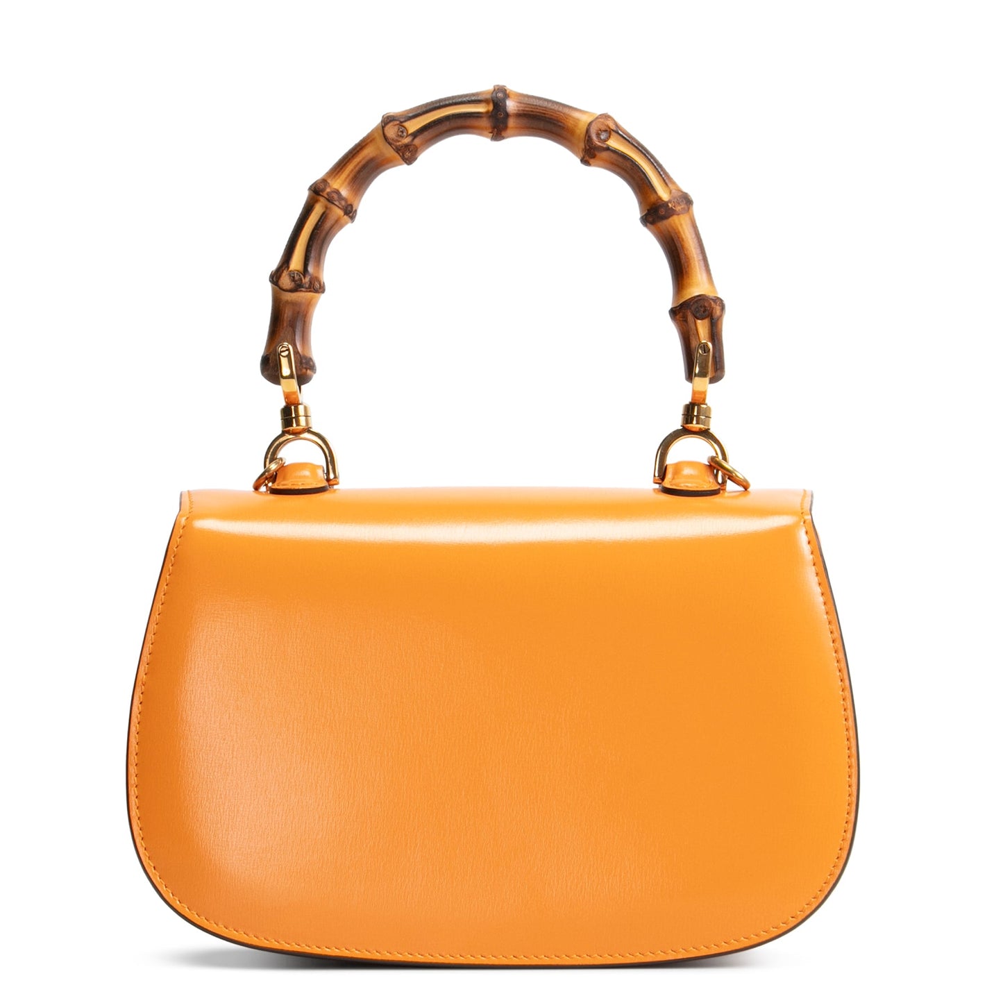 GUCCI Small Bamboo 1947 Shoulder Bag - Marigold Yellow