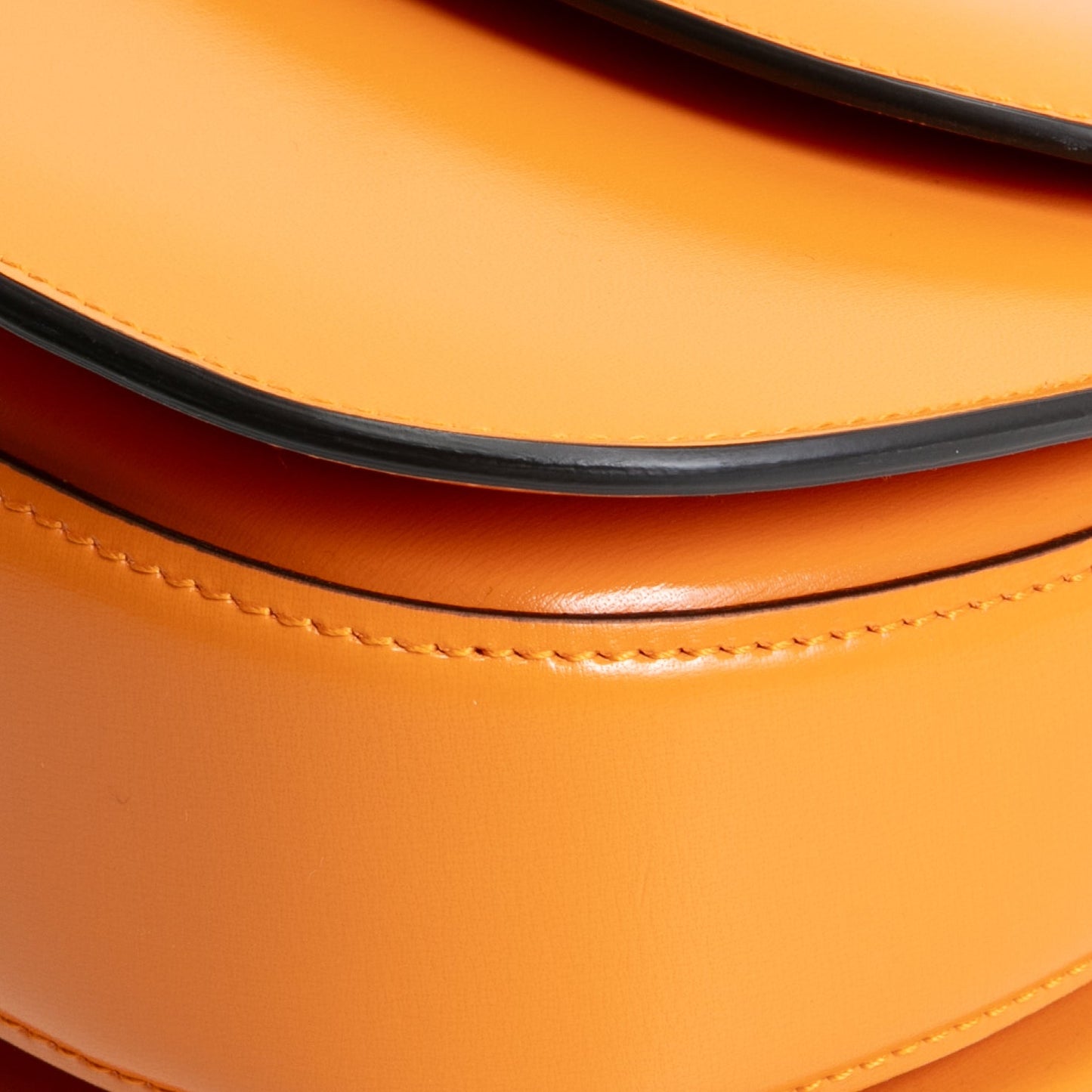 GUCCI Small Bamboo 1947 Shoulder Bag - Marigold Yellow