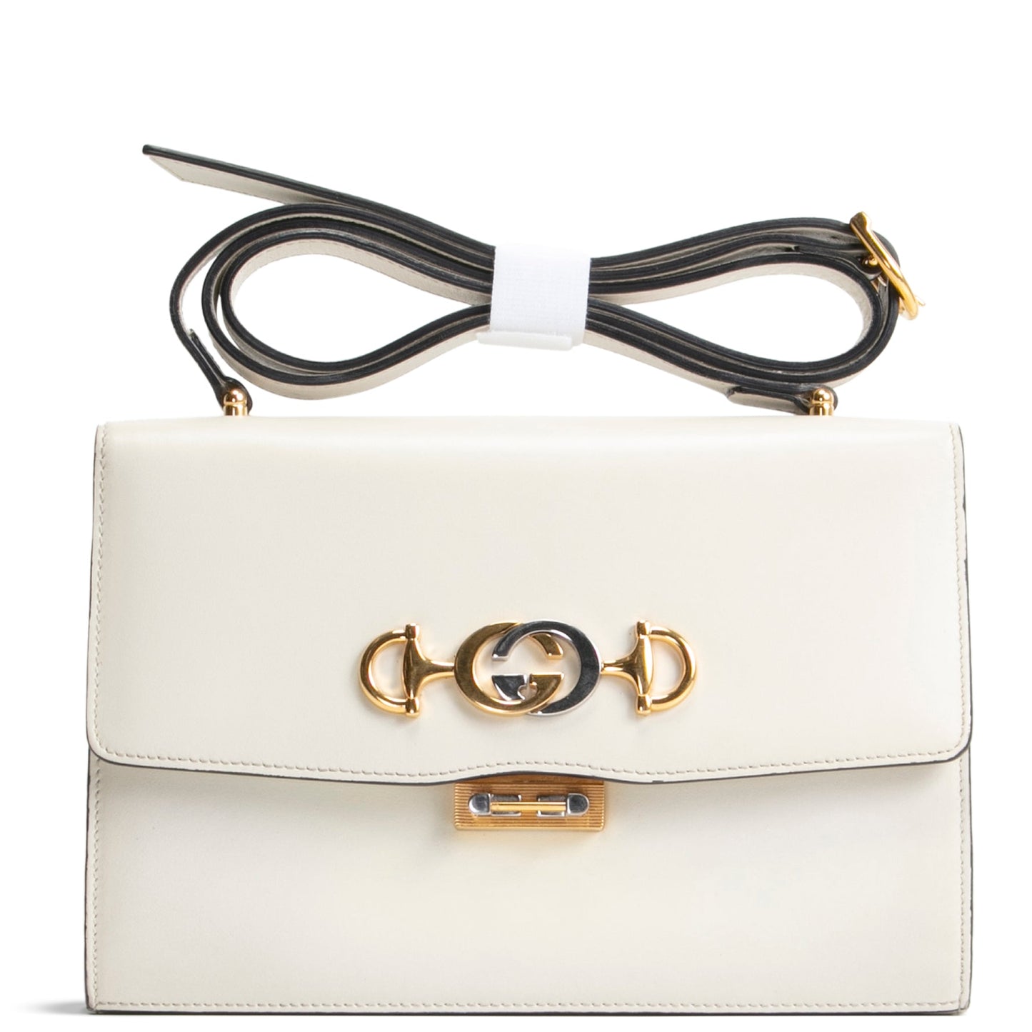 GUCCI Small Zumi Shoulder Bag - Ivory