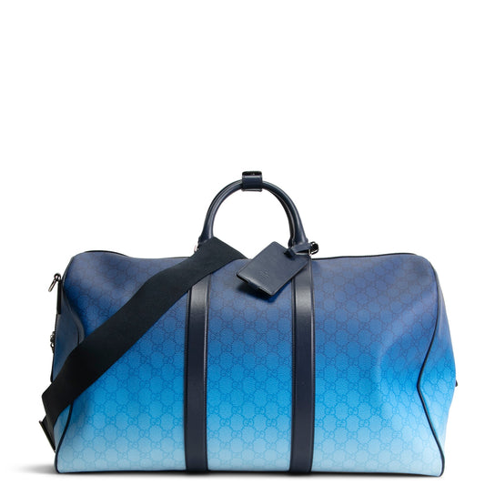 GUCCI Chroma Large Duffle Bag Gradient GG Supreme - Blue
