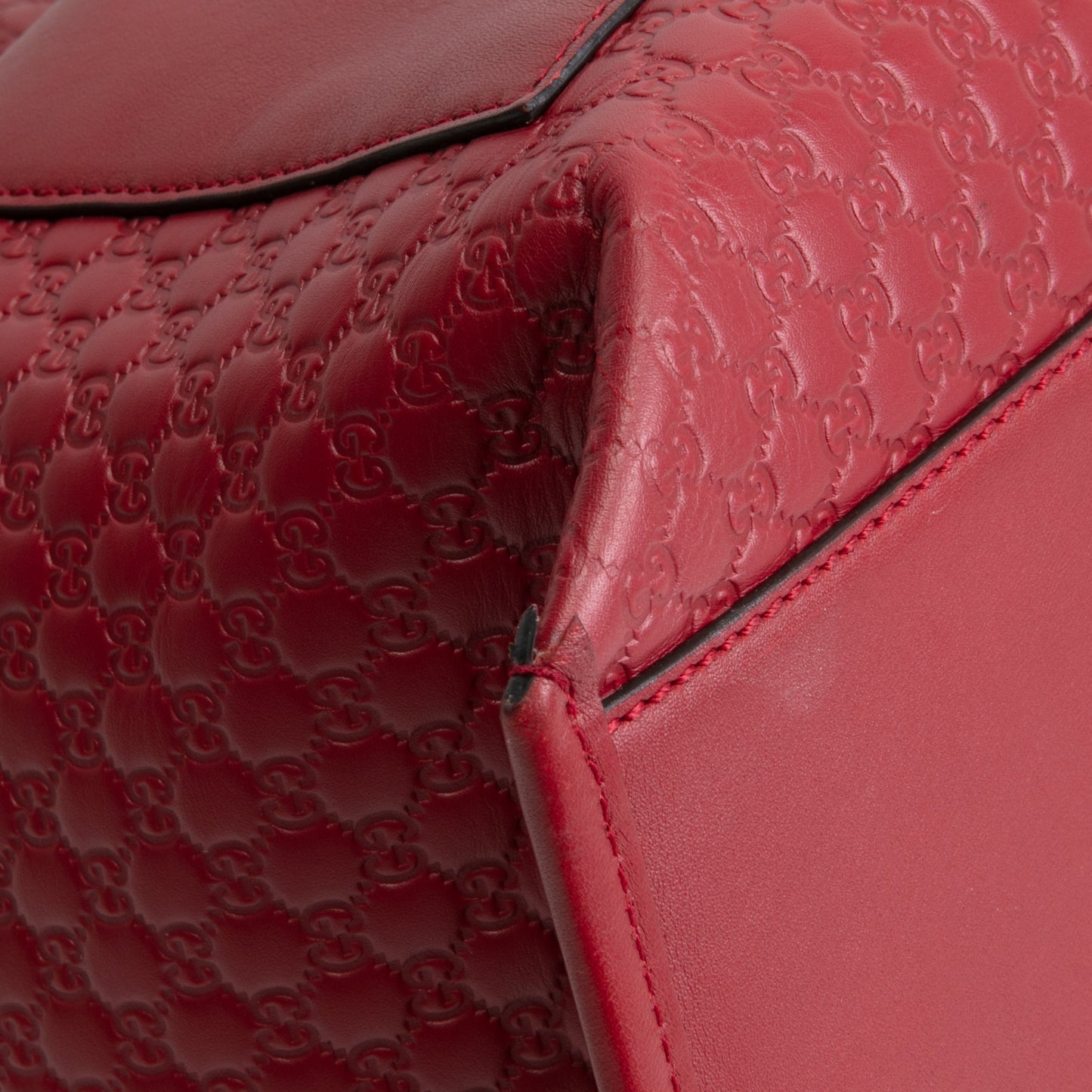 GUCCI Microguccissima Soft Large Tote w/strap - Burgundy OUTLET FINAL SALE