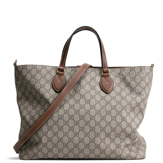GUCCI GG Supreme Soft Tote w/ strap