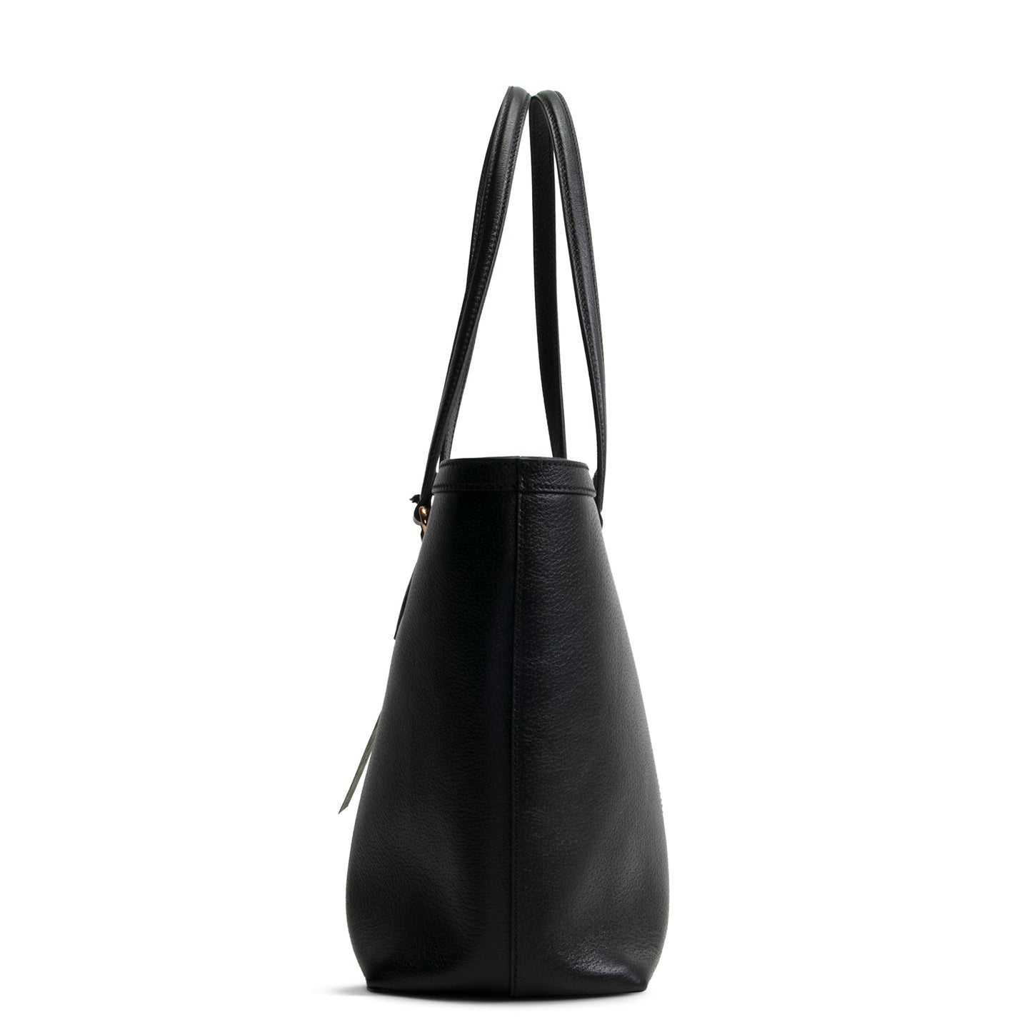 GUCCI Leather Ophidia Web Medium Tote - Black