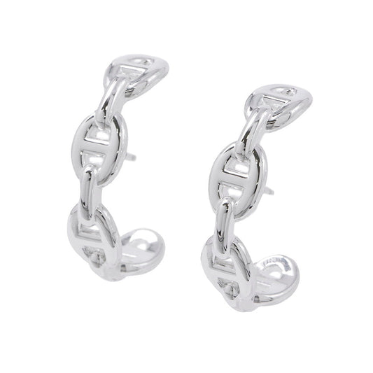 HERMES Chaine d'Ancre Earrings SV925