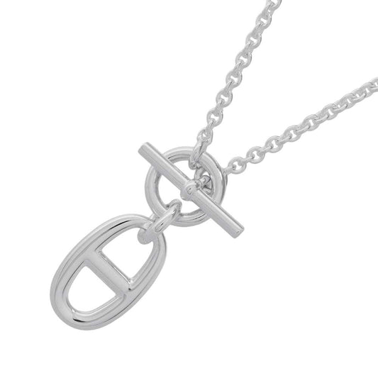 HERMES Chaine d'Ancre Amulette Necklace SV925