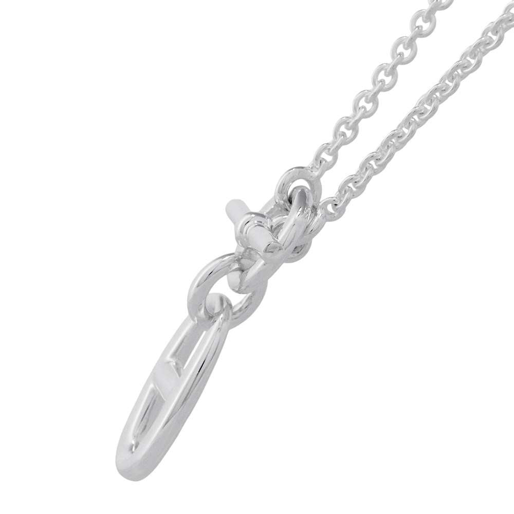 HERMES Chaine d'Ancre Amulette Necklace SV925