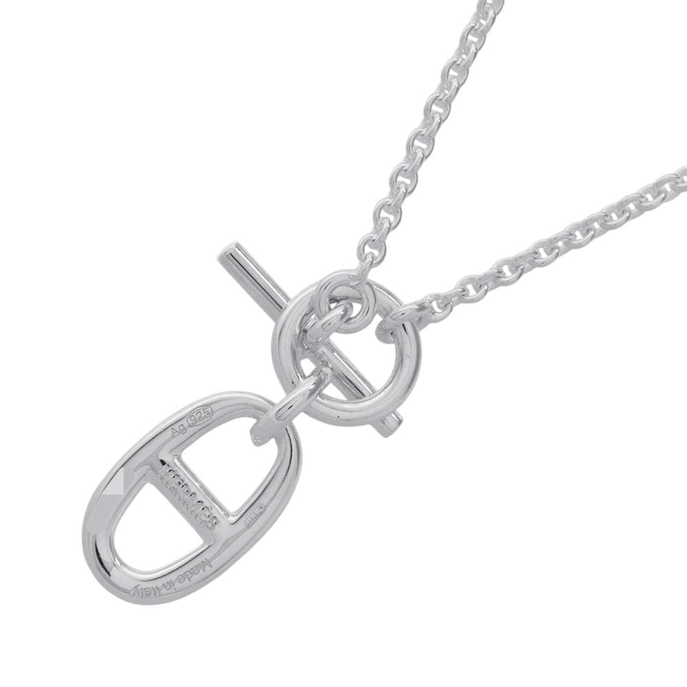 HERMES Chaine d'Ancre Amulette Necklace SV925