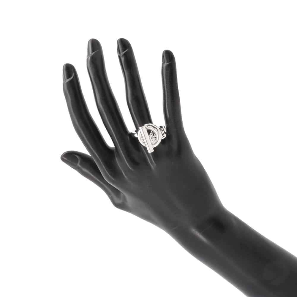 HERMES Croisette Ring Size 54 SV925