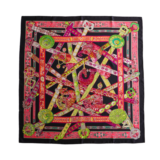 Hermes 'Le Songe de la Licorne' Scarf
