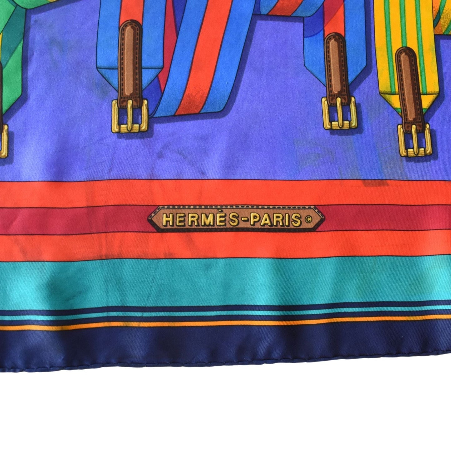 Hermes 'Les Sangles' Scarf