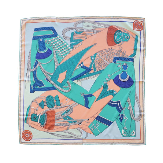 Hermes 'Zouaves et Dragons' Scarf