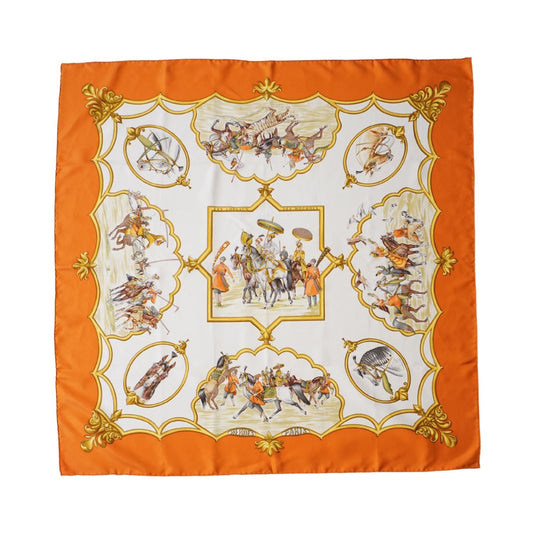Hermes 'Les Chevaux Des Moghols' Scarf
