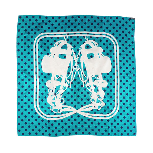 Hermes 'Brides de Gala Cavalcadour à Pois' Scarf