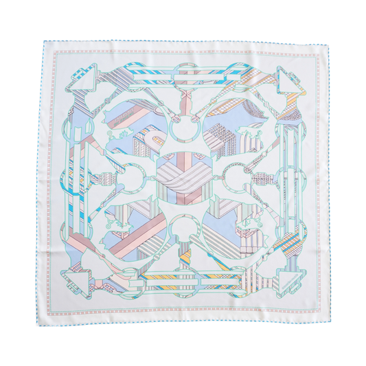 Hermes 'Tatersale En Zigzag' Scarf
