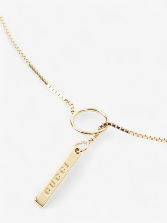 Gucci Link To Love Necklace Gold Yellow Gold