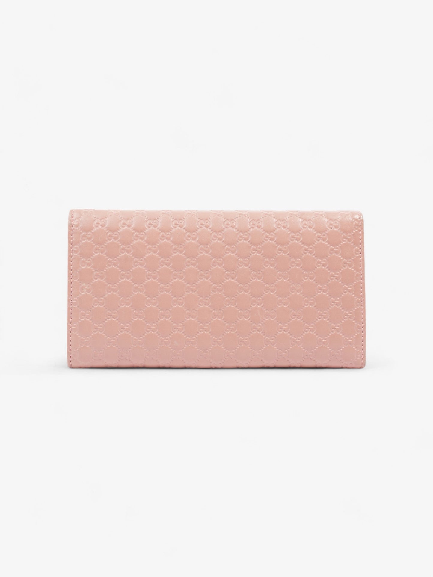 Gucci Continental Flap Wallet Pink Leather