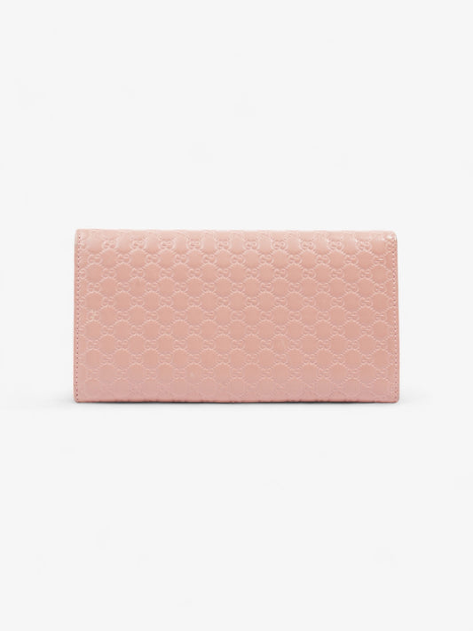 Gucci Continental Flap Wallet Pink Leather