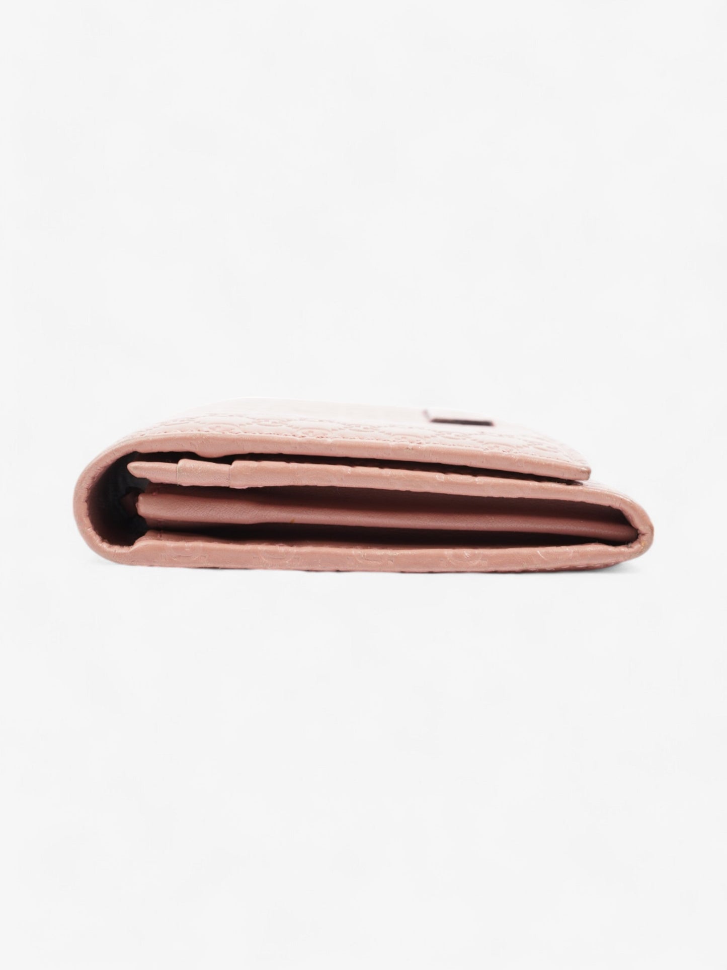 Gucci Continental Flap Wallet Pink Leather