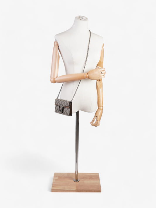 Gucci Dionysus GG Supreme Coated Canvas Super Mini