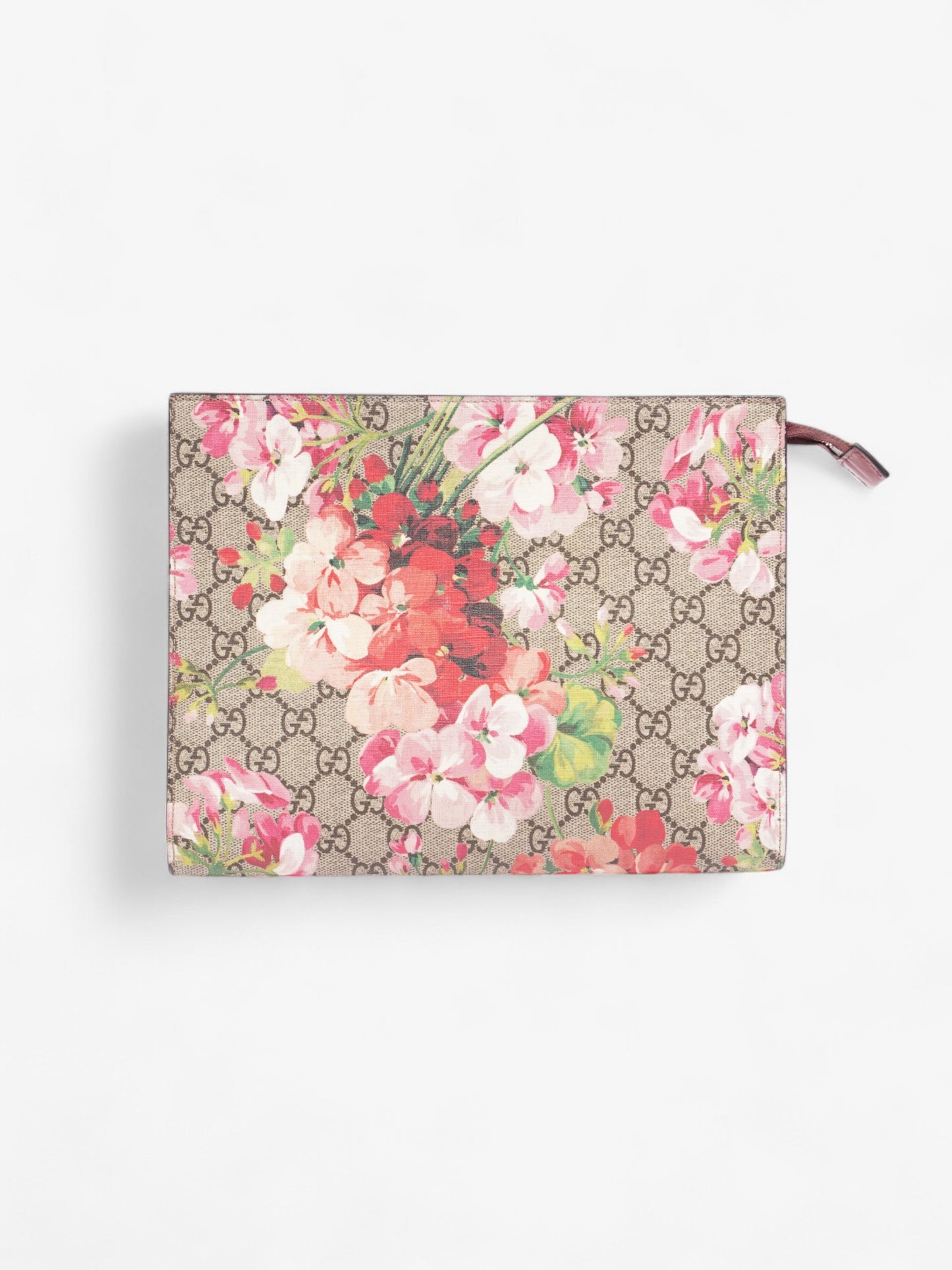 Gucci Blooms Clutch GG Supreme / Bloom Coated Canvas