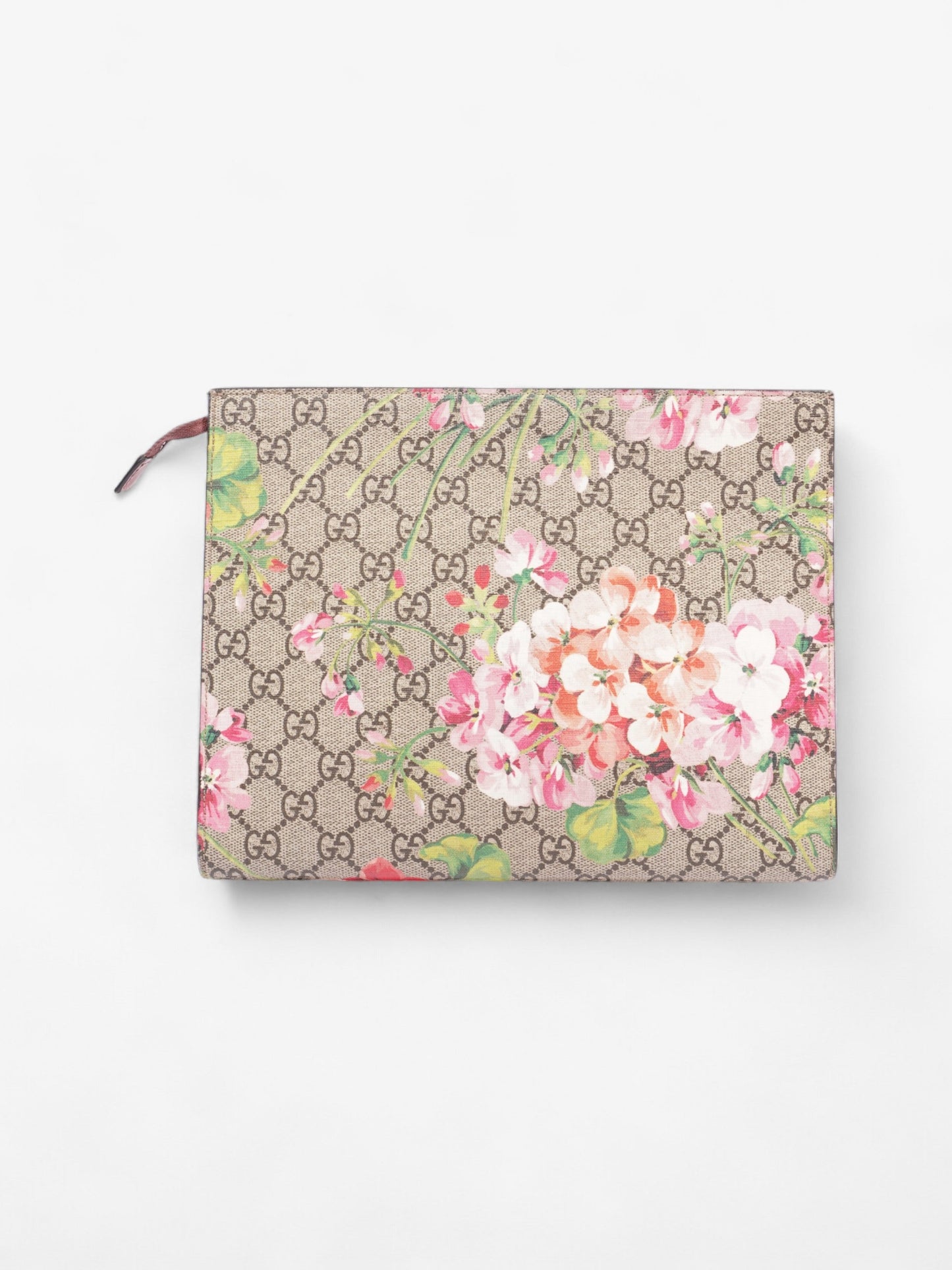Gucci Blooms Clutch GG Supreme / Bloom Coated Canvas