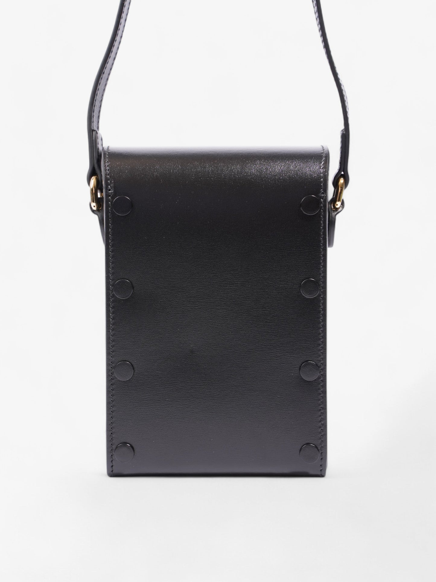 Gucci Horsebit 1955 Vertical Crossbody Black Leather