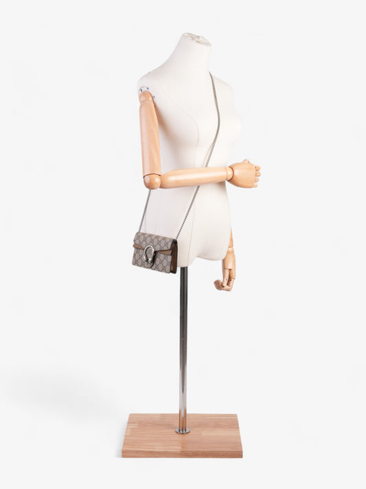 Gucci Dionysus GG Supreme Coated Canvas Super Mini