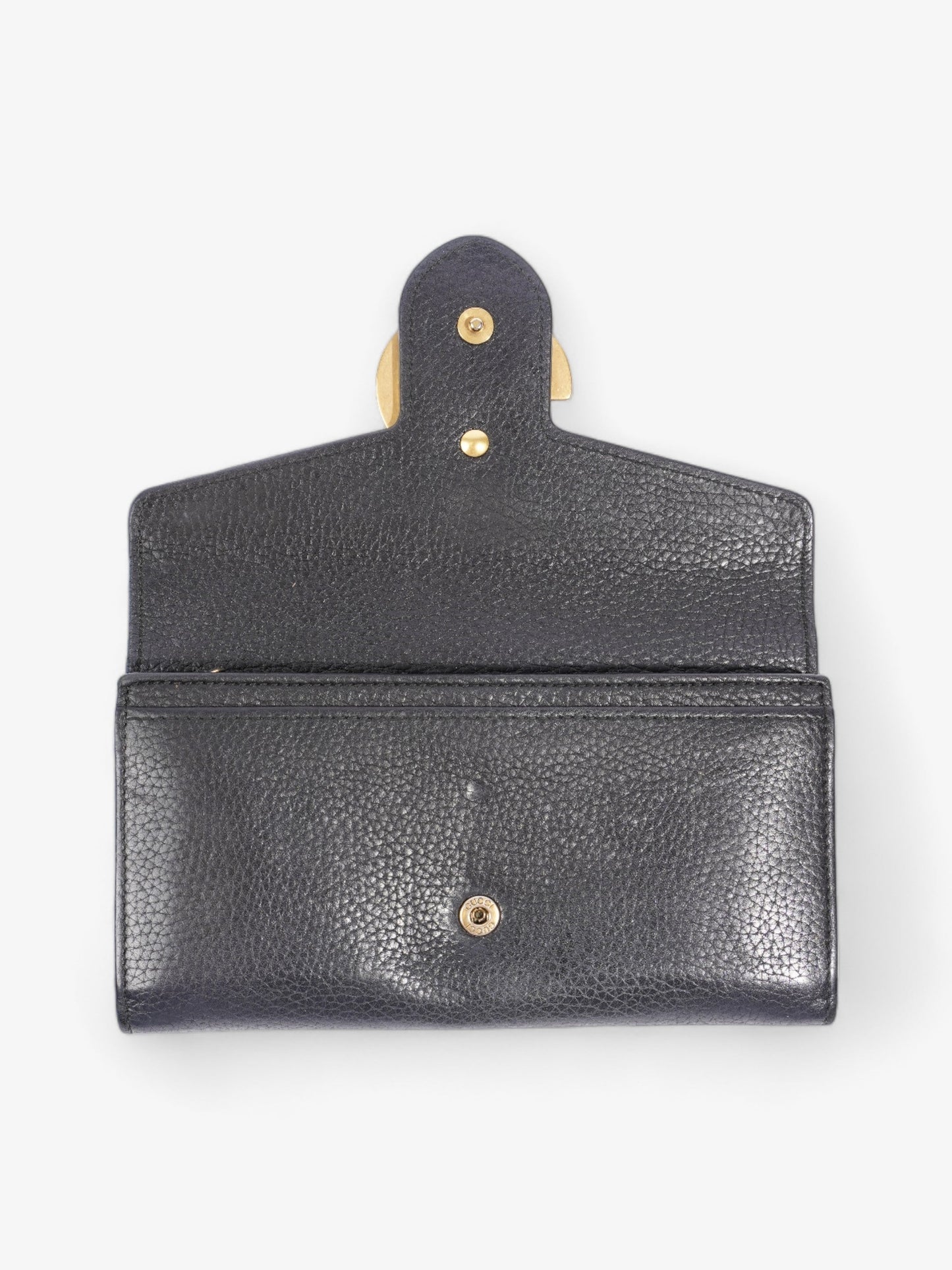 Gucci Marmont Wallet Black Leather